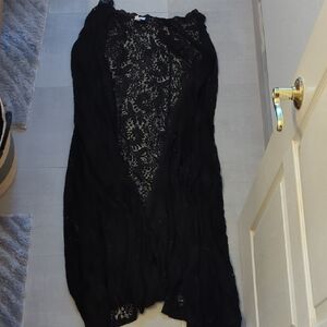 Black Lace Cape